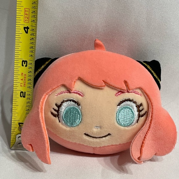 Mocchi-Mocchi-Style face type plush cushion SPY x FAMILY (Anya Forger) 3” plush - Picture 2 of 5